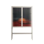 Bubbles & Oranges - Loft Cabinet - Kristin Eriksson - Pebble - Reeded glass