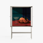 Bubbles & Oranges - Loft Cabinet - Kristin Eriksson - Pebble - Reeded glass