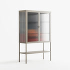 Bubbles & Oranges - Loft Cabinet - Kristin Eriksson - Pebble - Reeded glass