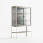 Balance - Loft Cabinet - Sophie Goudman-Peachey - Pebble - Reeded glass