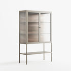 Delight Pink - Loft Cabinet - Diana Catchpole - Pebble - Reeded glass