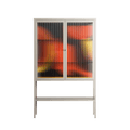 Swift - Loft Cabinet - Rikki Hewitt - Pebble - Reeded glass