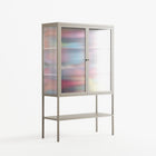 Sansone - Loft Cabinet - Maddalena Fanfani - Pebble - Reeded glass