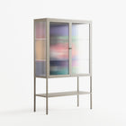 Chained To Perception - Loft Cabinet - Mathilda Kienast - Pebble - Reeded glass