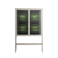 Evergreen Stag - Loft Cabinet - Ethan Fender - Pebble - Reeded glass