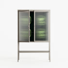Evergreen Stag - Loft Cabinet - Ethan Fender - Pebble - Reeded glass