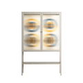 Gleam Dusk - Loft Cabinet - Ethan Fender - Pebble - Reeded glass