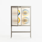 Gleam Dusk - Loft Cabinet - Ethan Fender - Pebble - Reeded glass