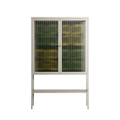 Ultra Bloom - Loft Cabinet - Ethan Fender - Pebble - Clear glass