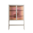 Connect With Nature - Loft Cabinet - Raissa Oltmanns - Pebble - Reeded glass