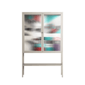 The Dessolution - Loft Cabinet - Mathilda Kienast - Pebble - Reeded glass