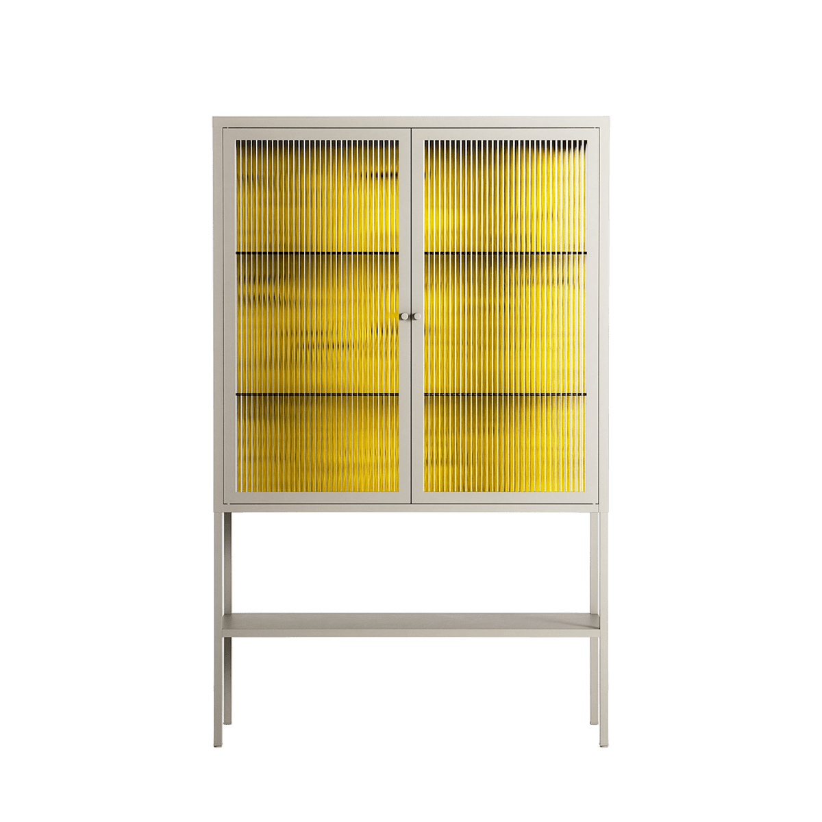 Everything Always - Loft Cabinet - Craig Watkins - Pebble - Reeded glass