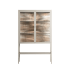 Delight Pink - Loft Cabinet - Diana Catchpole - Pebble - Reeded glass