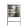 Dreaming With Open Eyes - Loft Cabinet - Sophie Goudman-Peachey - Pebble - Reeded glass