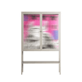 The Ringmaster - Loft Cabinet - Caitlin Flood-Molyneux - Pebble - Reeded glass
