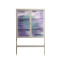 A Bridge Across Time 3 - Loft Cabinet - Nick Liefhebber - Pebble - Reeded glass