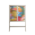 The Towering Hall Full Of Light - Loft Cabinet - Nick Liefhebber - Pebble - Reeded glass