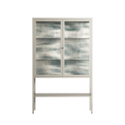 Ode to Summer 3 - Loft Cabinet - Diana Catchpole - Pebble - Reeded glass