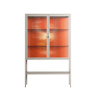 Drink And Cherries - Loft Cabinet - Raissa Oltmanns - Pebble - Reeded glass