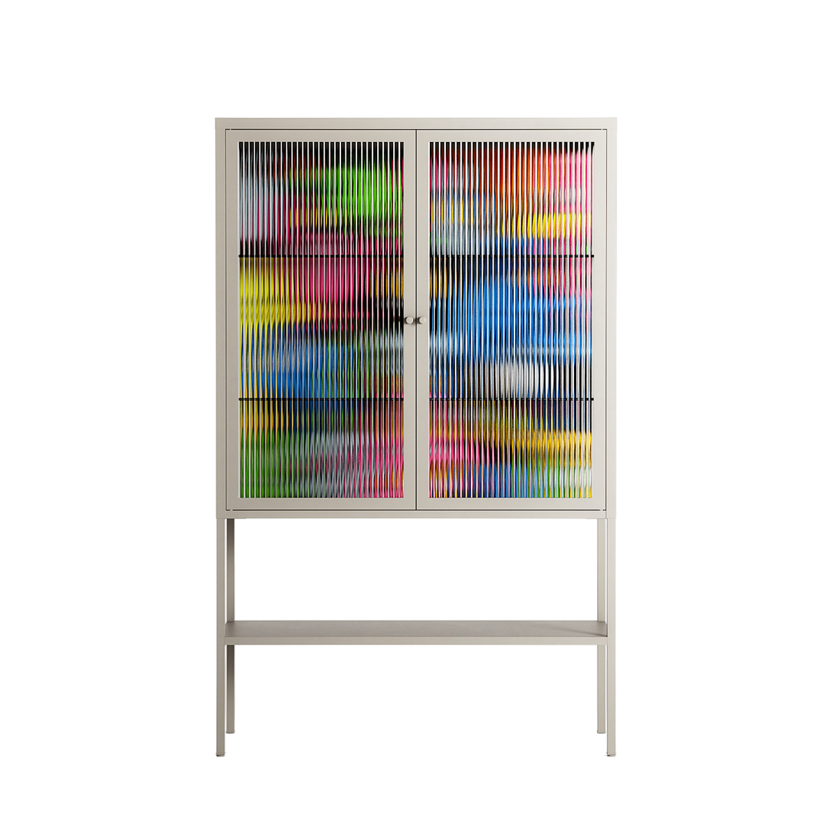 All The Good Guys - Loft Cabinet - Craig Watkins - Pebble - Reeded glass