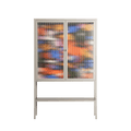 The Secret Herb Garden In The Forest - Loft Cabinet - Nick Liefhebber - Pebble - Reeded glass