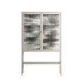 Ode to Summer 4 - Loft Cabinet - Diana Catchpole - Pebble - Reeded glass