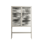 Ode to Summer 4 - Loft Cabinet - Diana Catchpole - Pebble - Reeded glass