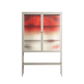 Parallel Mirage - Loft Cabinet - Oluwasheyi Adebayo - Pebble - Reeded glass