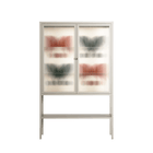 Curious Creatures - Loft Cabinet - Ethan Fender - Pebble - Reeded glass