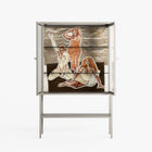 We Are Who We Are - Loft Cabinet - Sophie Goudman-Peachey - Pebble - Reeded glass