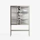 Flight Of Fancy 3 - Loft Cabinet - Diana Catchpole - Pebble - Reeded glass