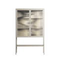 Oberon and Elgar - Loft Cabinet - Naia Escribano - Pebble - Reeded glass