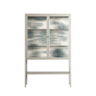 Ode to Summer 6 - Loft Cabinet - Diana Catchpole - Pebble - Reeded glass