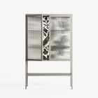 Ode to Summer 4 - Loft Cabinet - Diana Catchpole - Pebble - Reeded glass