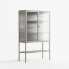 Flight Of Fancy 3 - Loft Cabinet - Diana Catchpole - Pebble - Reeded glass