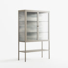 Ode to Summer 3 - Loft Cabinet - Diana Catchpole - Pebble - Reeded glass
