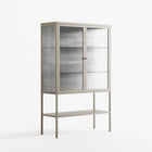 Flight Of Fancy - Loft Cabinet - Diana Catchpole - Pebble - Reeded glass