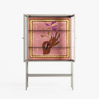 Connect With Nature - Loft Cabinet - Raissa Oltmanns - Pebble - Reeded glass