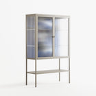 Beyond The Veil Of Consciousness - Loft Cabinet - Mathilda Kienast - Pebble - Reeded glass