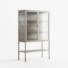 As The Rain Falls - Loft Cabinet - Sophie Goudman-Peachey - Pebble - Reeded glass
