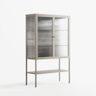 Dreaming With Open Eyes - Loft Cabinet - Sophie Goudman-Peachey - Pebble - Reeded glass