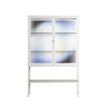 Ambient - Loft Cabinet - Alexander Khabbazi - Chalk - Reeded glass