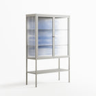 Everything is Confusing - Loft Cabinet - Alexander Khabbazi - Chalk - Reeded glass