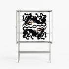 Every Dog - Loft Cabinet - Alexander Khabbazi - Chalk - Reeded glass