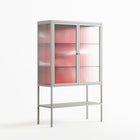 Spring to Summer - Loft Cabinet - Alexander Khabbazi - Chalk - Reeded glass