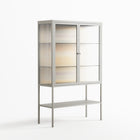 Sunbrother 3 - Loft Cabinet - Nick Liefhebber - Chalk - Reeded glass