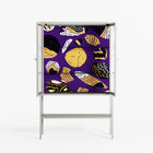 Pebbles - Loft Cabinet - Nick Liefhebber - Chalk - Reeded glass