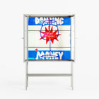 Wino Wagon - Loft Cabinet - Ciara Wade - Chalk - Reeded glass
