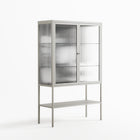 Talk Less Say More - Loft Cabinet - Ciara Wade - Chalk - Reeded glass