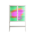 Sit This One Out - Loft Cabinet - Ciara Wade - Chalk - Reeded glass